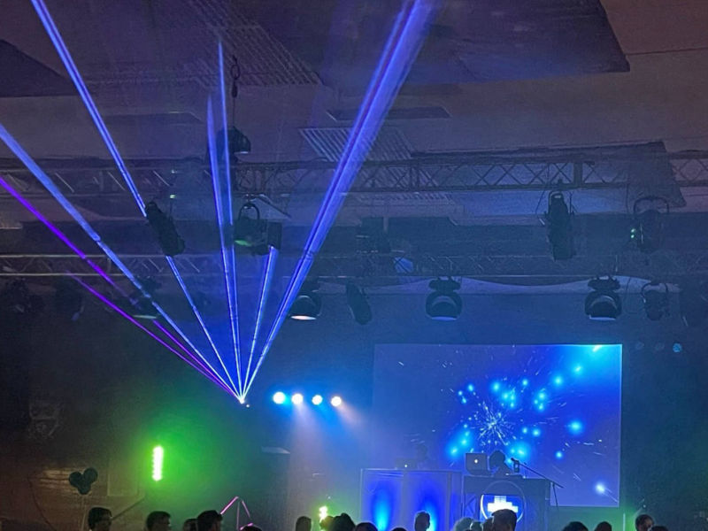Laser - Technik DJ Bayern Event