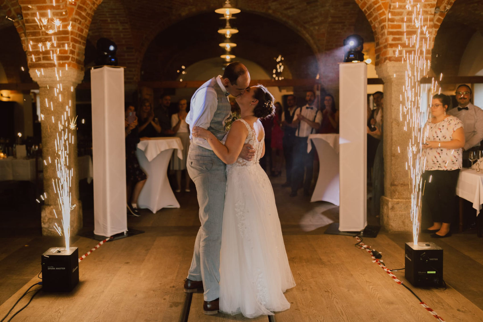 Spark Effekte DJ Maik Spiering